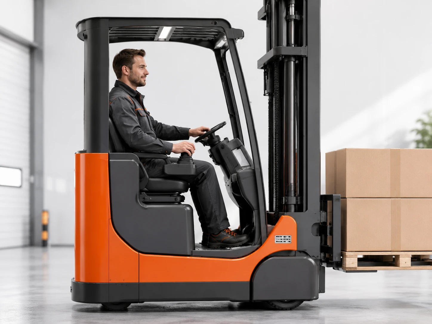 Improved operator comfort with Noblelift lithium battery equipment