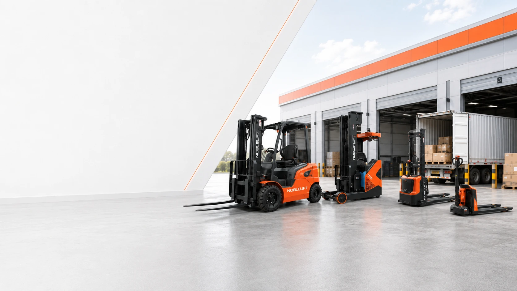 Noblelift hire and rental equipment