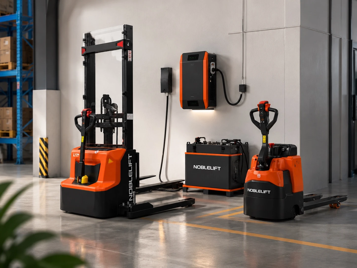 Noblelift electric equipment and charging