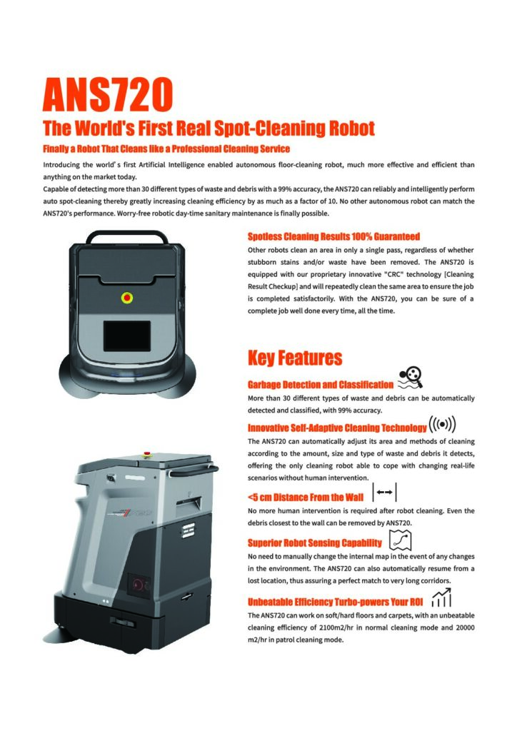 AI-Powered ANS720 brochure